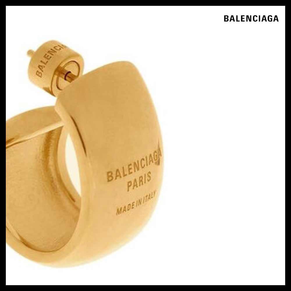 ★BALENCIAGAアウトレット セール ★Plated Earrings