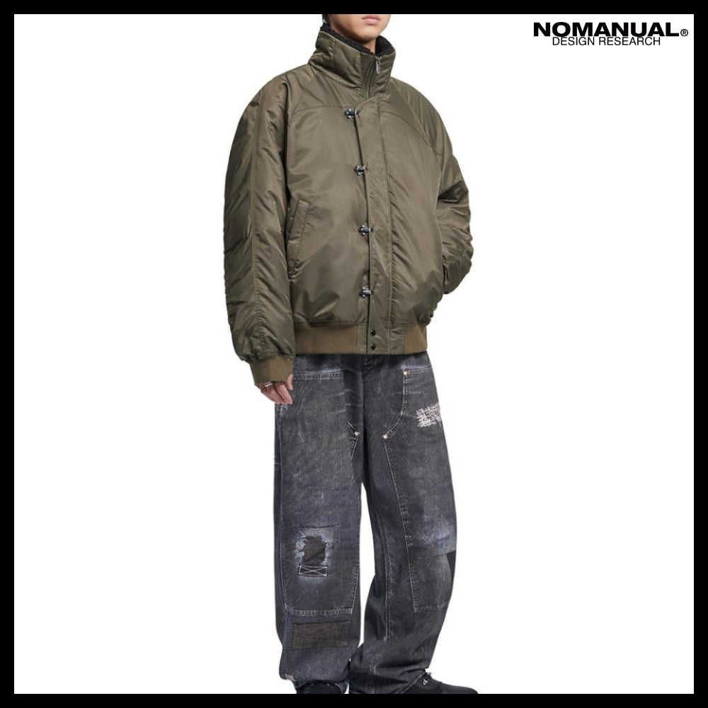 【NOMANUAL】K.L BOMBER JACKET 2 Colors