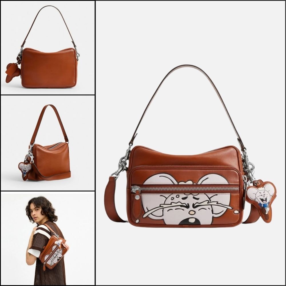 【Coach】Coach x Brain Dead Dakota Crossbody Bag With Kachi