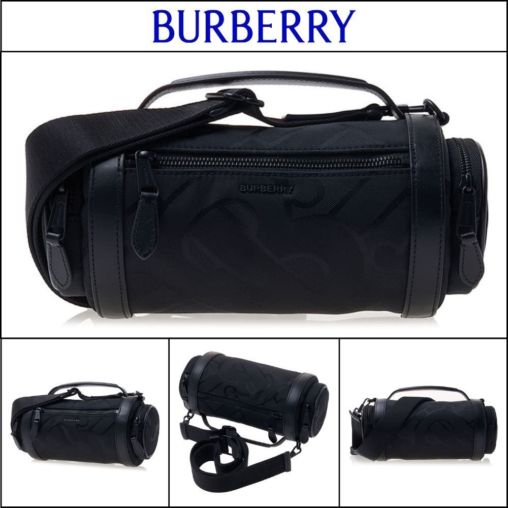 【Burberry】Men's Monogram Jacquard Sound Bag