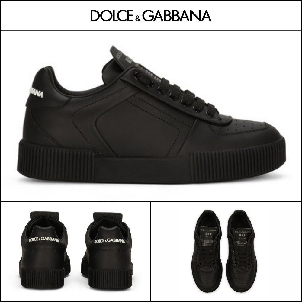 【Dolce & Gabbana】MIAMI SNEAKERS IN CALFSKIN NAPPA