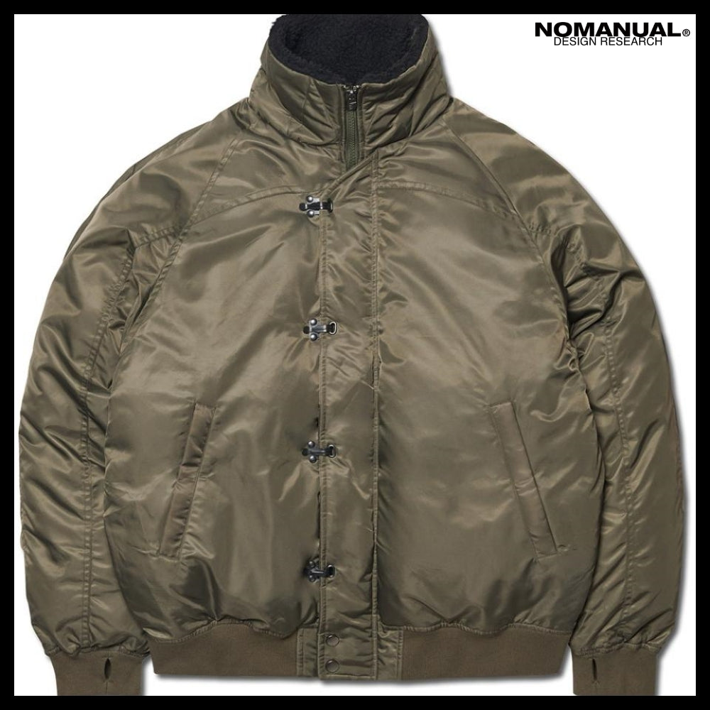 【NOMANUAL】K.L BOMBER JACKET 2 Colors