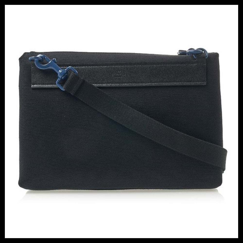 【VALENTINO】V Logo Fabric Shoulder Bag