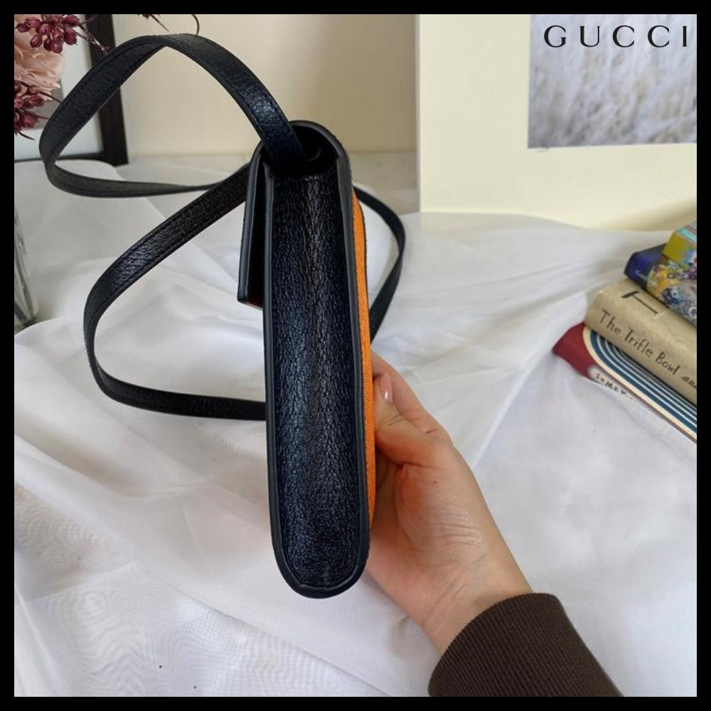 【GUCCI】 オフ ザ グリッド ミニバッグ オレンジ