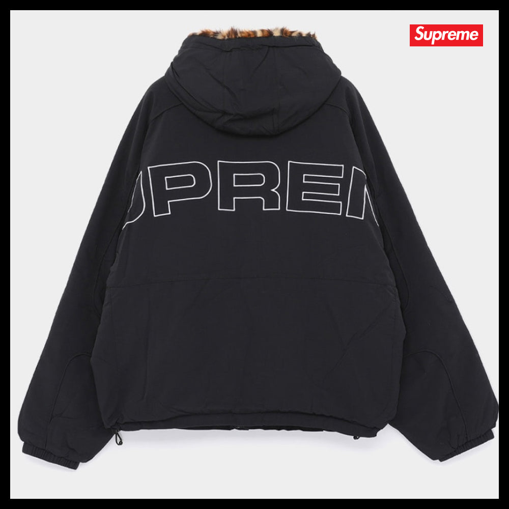 【100%正規品保証 Supreme】Fur Reversible Hooded Track Jacket