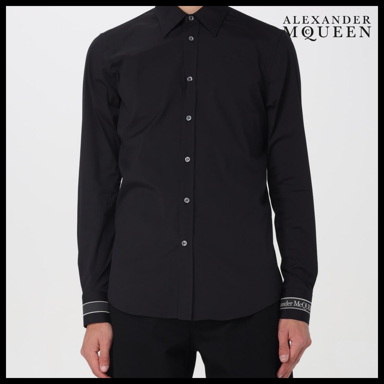 【alexander mcqueen】Men's Shirt Black