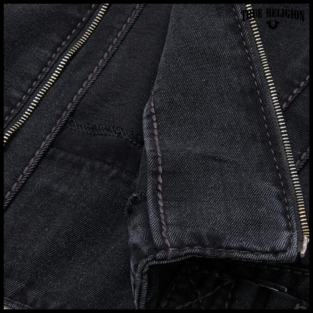 【TRUE RELIGION x NOMANUAL】No Religion Denim Rider Jacket