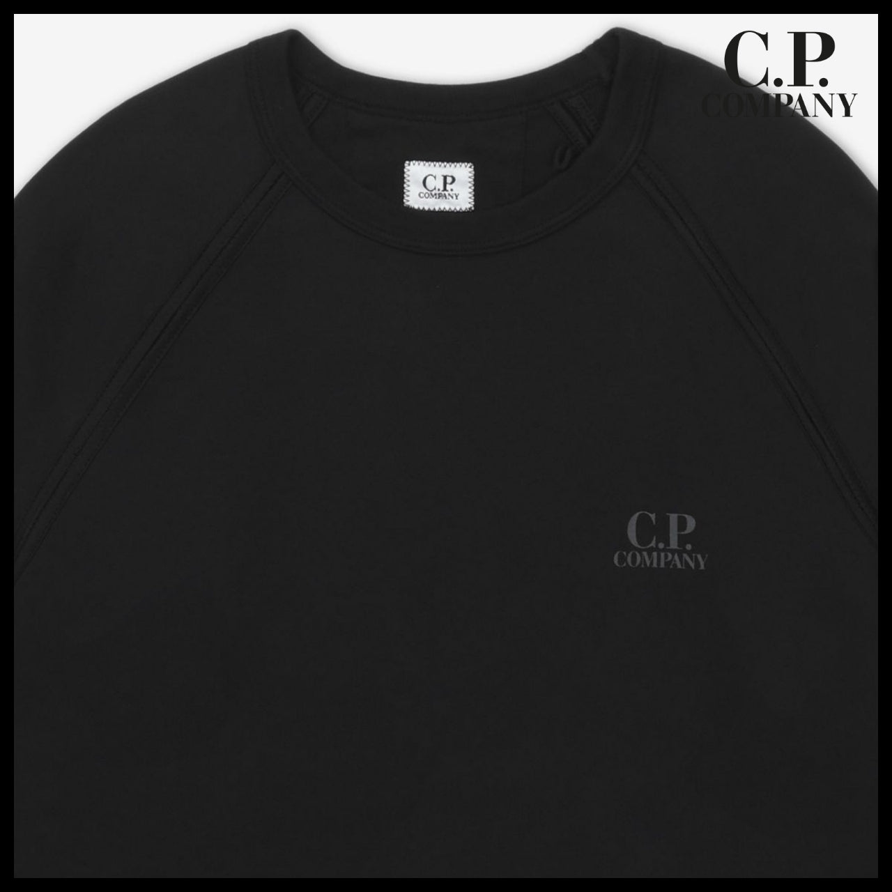 ◆C.P. COMPANY◆ スウェット Sweatshirt Black 裏起毛