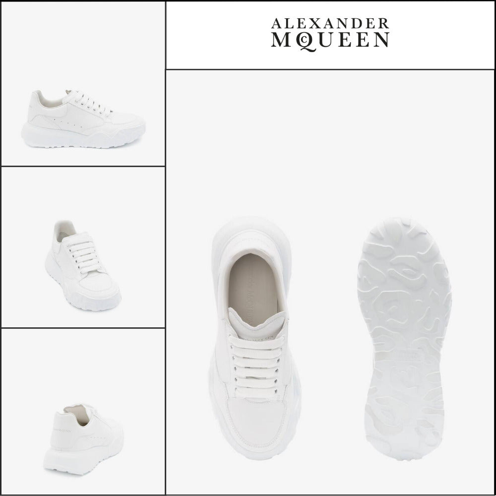 【Alexander Mcqueen】Court Trainer in White