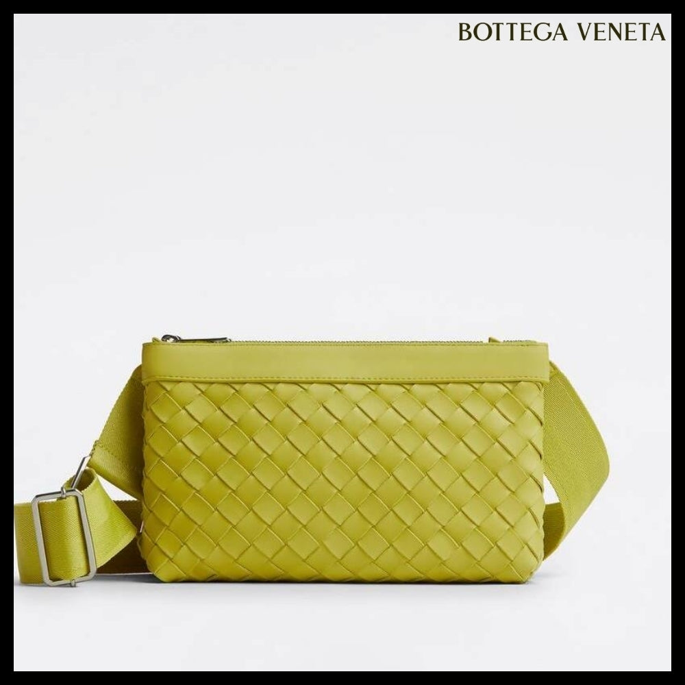 【BOTTEGA VENETA】INTRECCIATO DUO BAG KIWI