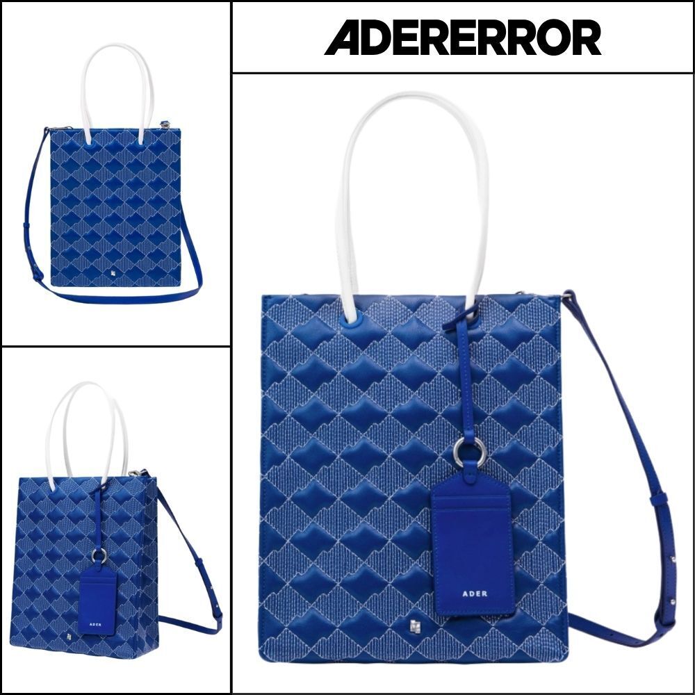 【ADERERROR】Shopper Bag Z-Blue