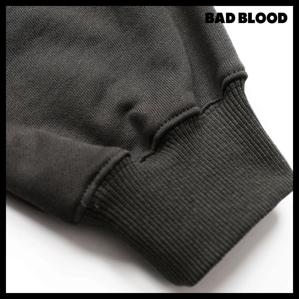 【BADBLOOD】Bad Applique Hoodie 3 Colors