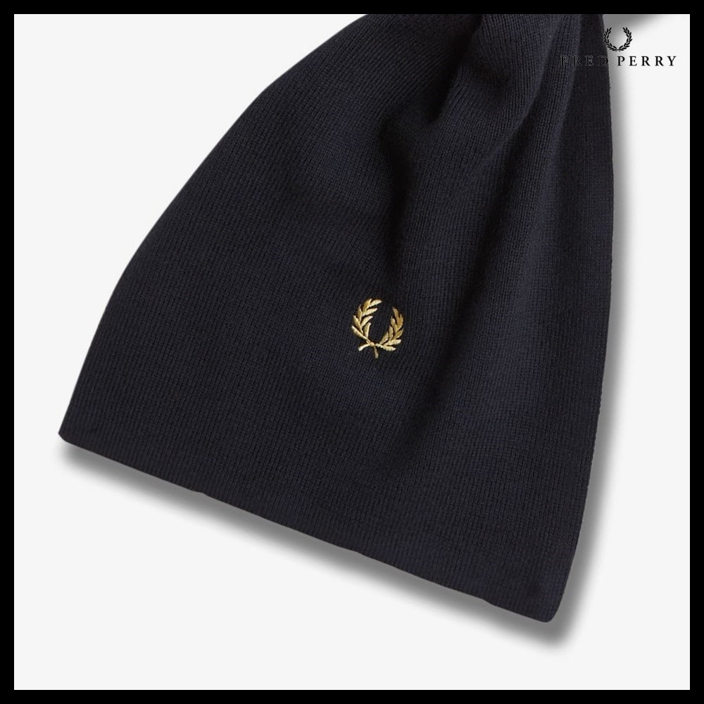 【FRED PERRY】Classic Merino Wool Blended Scarf 3 Colors