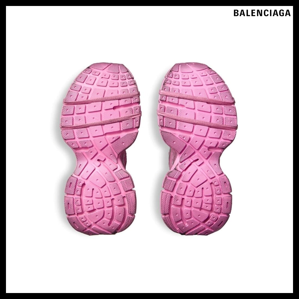 【BALENCIAGA】3XL SNEAKER PINK DESTROYED CANVAS