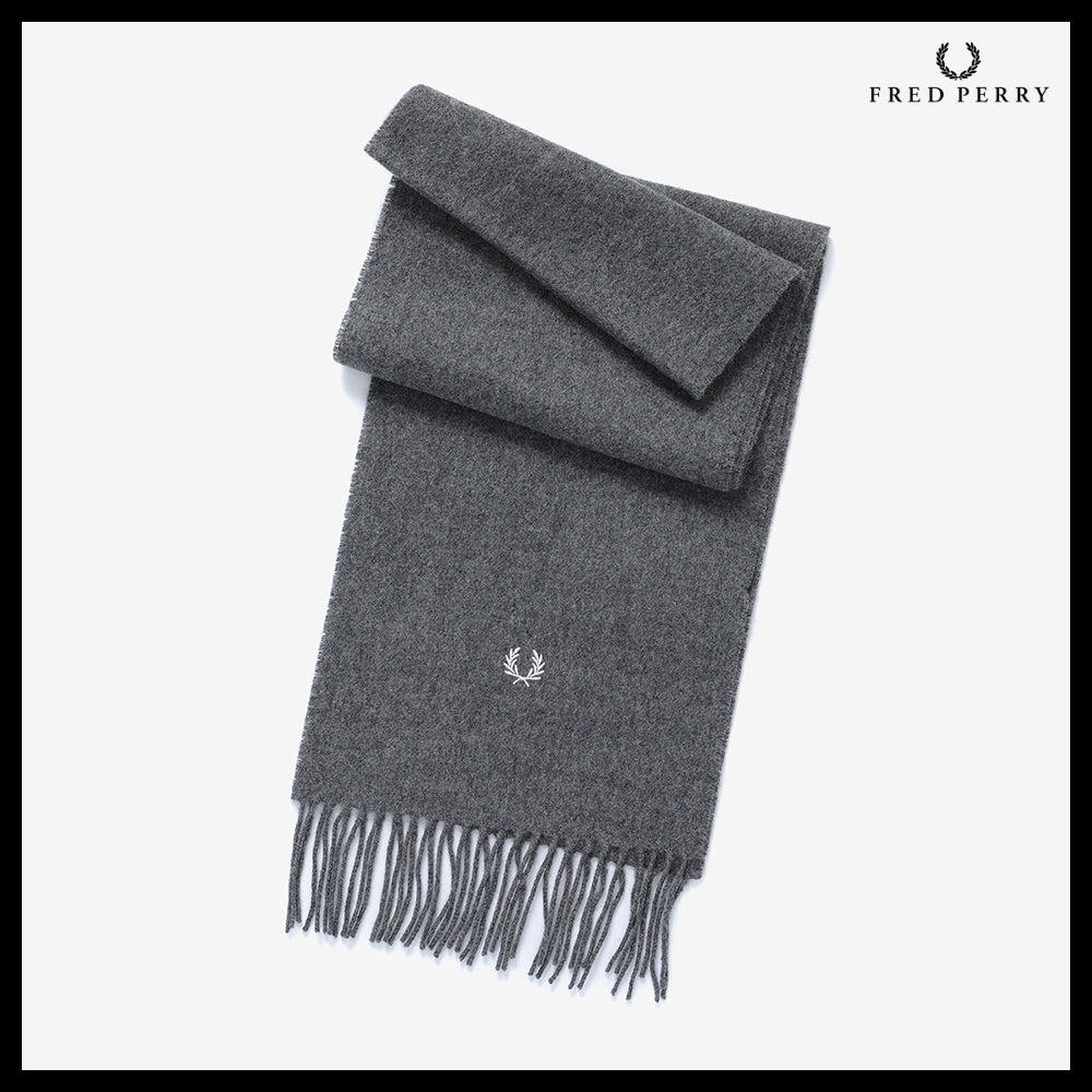 【FRED PERRY】Lambswool Scarf 2 Colors