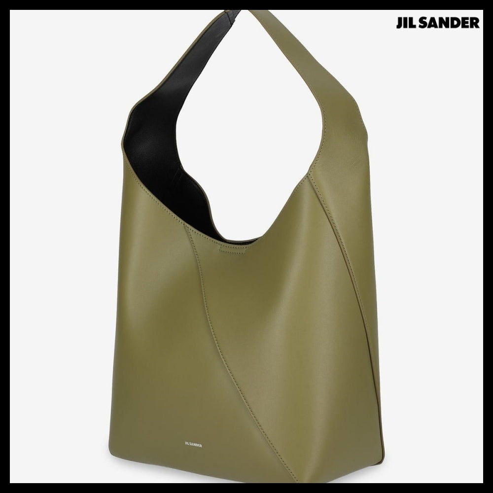 【Jil Sander】Medium Vertigo Tote Bag Sage Green