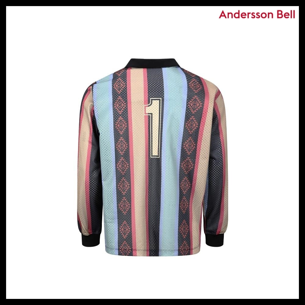 【ANDERSSON BELL】Navajo Stripe L/S T-Shirt