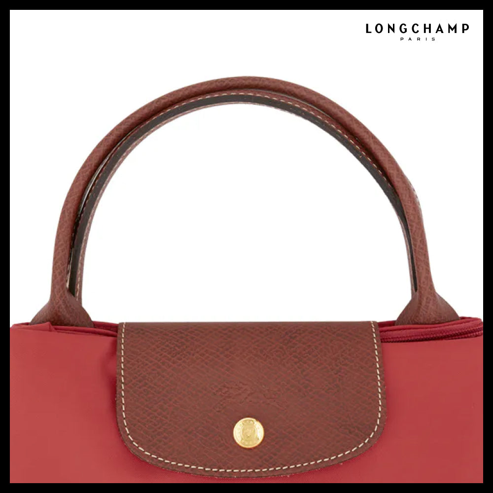 【Longchamp】Women’s Le Pliage Original Medium Tomato Tote