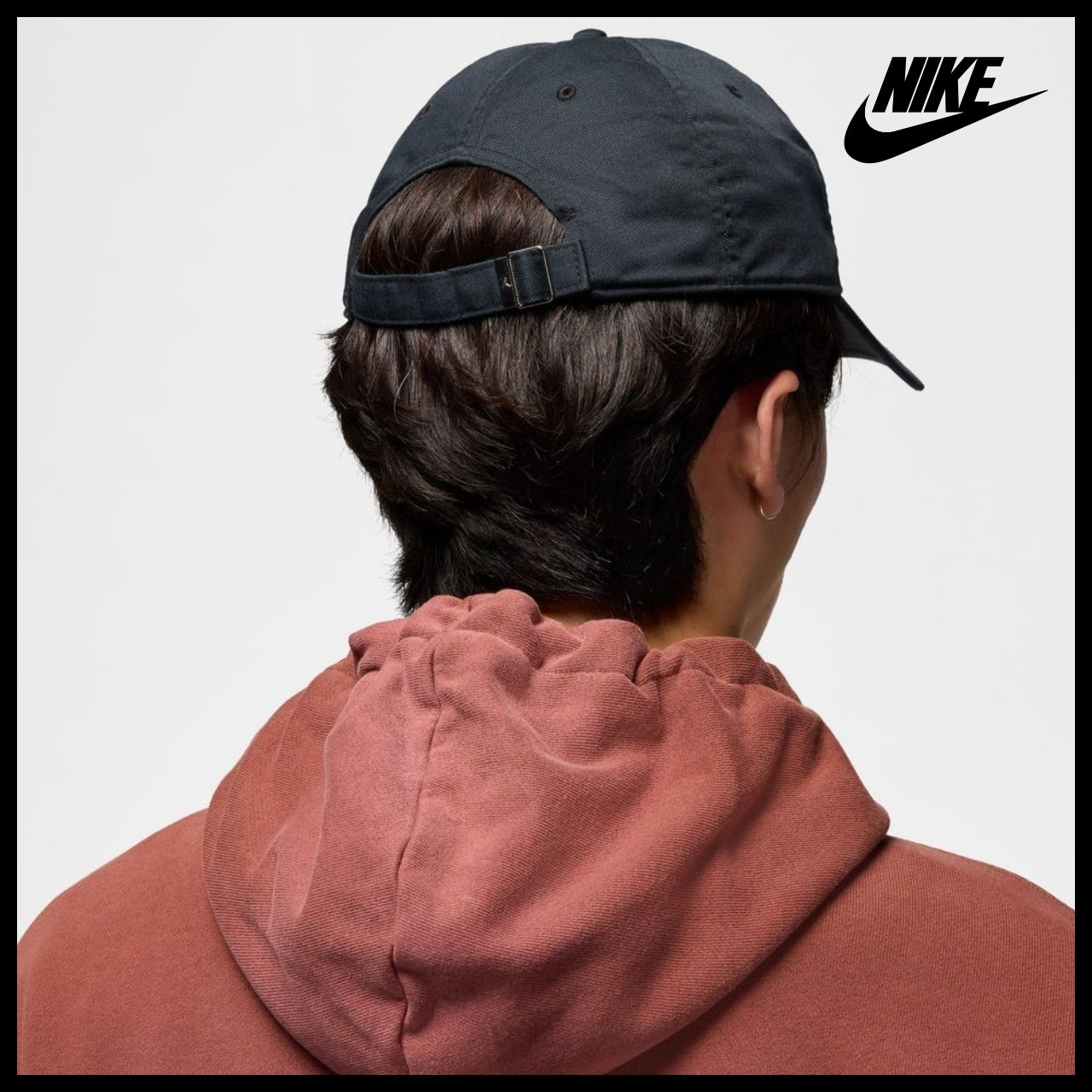 【NIKE】JORDAN Adjustable Club Cap Black Iron Grey