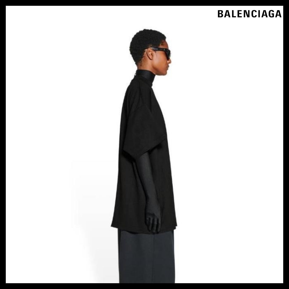 【BALENCIAGA】Tab Oversized T-Shirt 0100