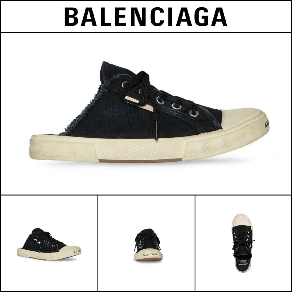 ★BALENCIAGAアウトレット セール ★Paris Sneaker Mule Black