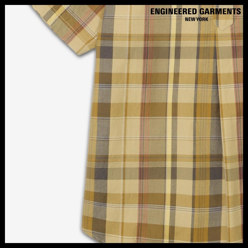 ◆Engineered Garments◆ ポップオーバー BDシャツ オリーブ