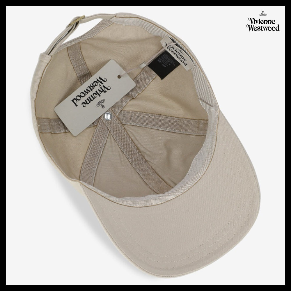 【Vivienne Westwood】Logo Ball Cap Sand
