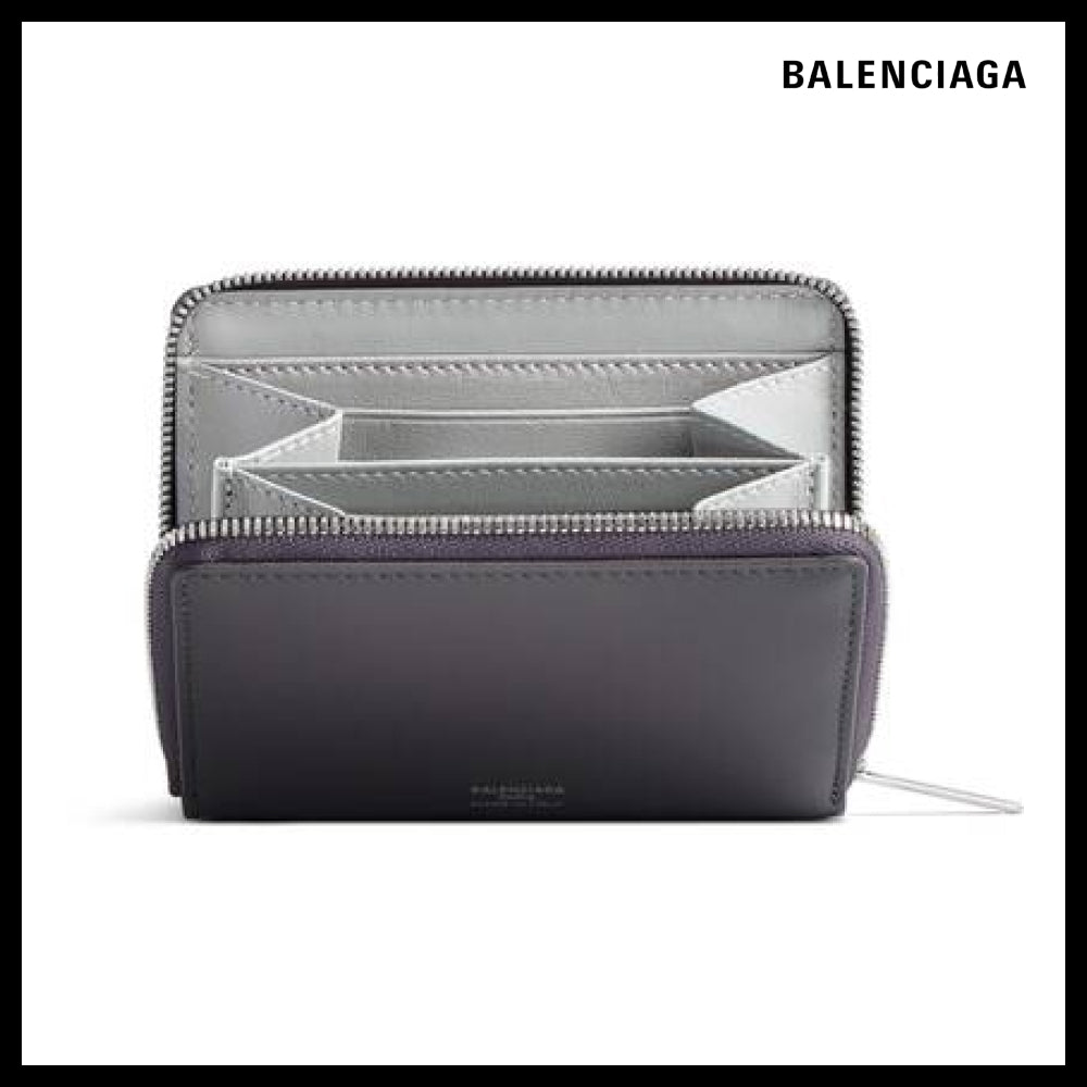 【BALENCIAGA】ENVELOPE COIN PURSE CALFSKIN WITH CONTRASTING