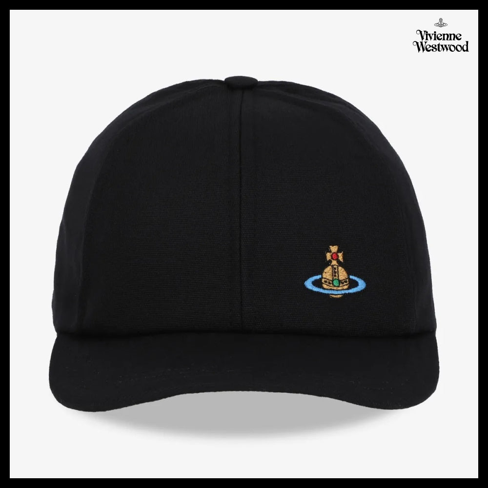 【Vivienne Westwood】Logo Ball Cap Black