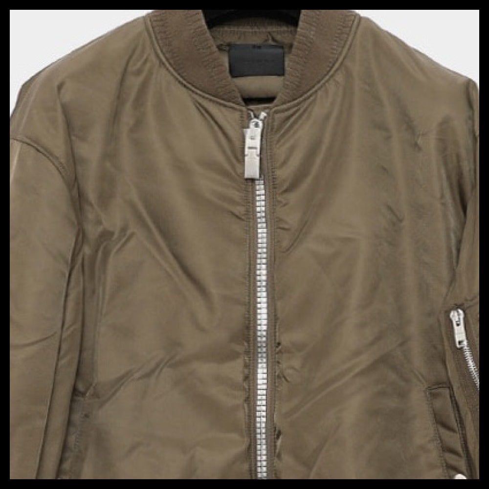 【GIVENCHY】Back logo classic nylon bomber jacket