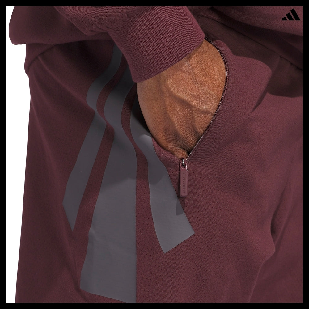 【ADIDAS】 Basketball Spacer Shorts Aurora Ruby
