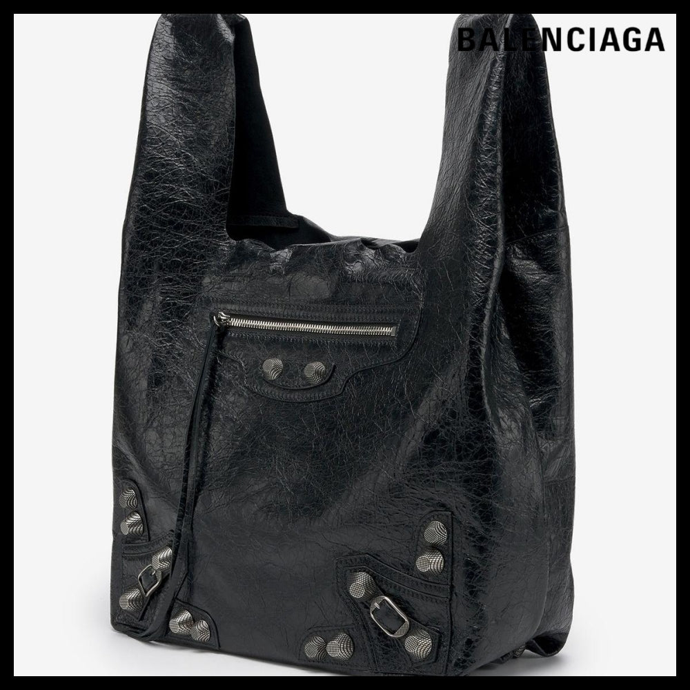 【BALENCIAGA】LE CARGO SHOPPER TOTE BAG - BLACK