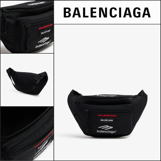 ★BALENCIAGAアウトレット セール ★Explorer Beltpack Black