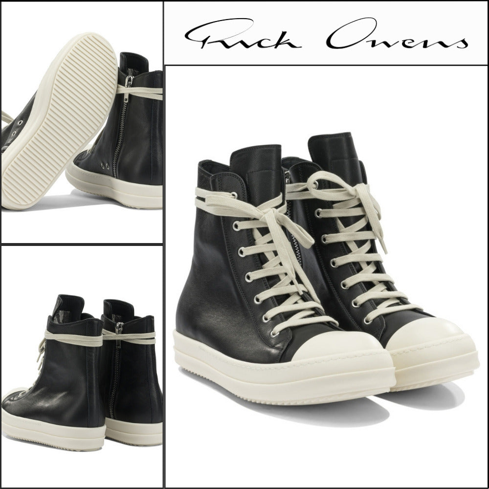 【Rick Owens】TEMPLE high-top sneakers