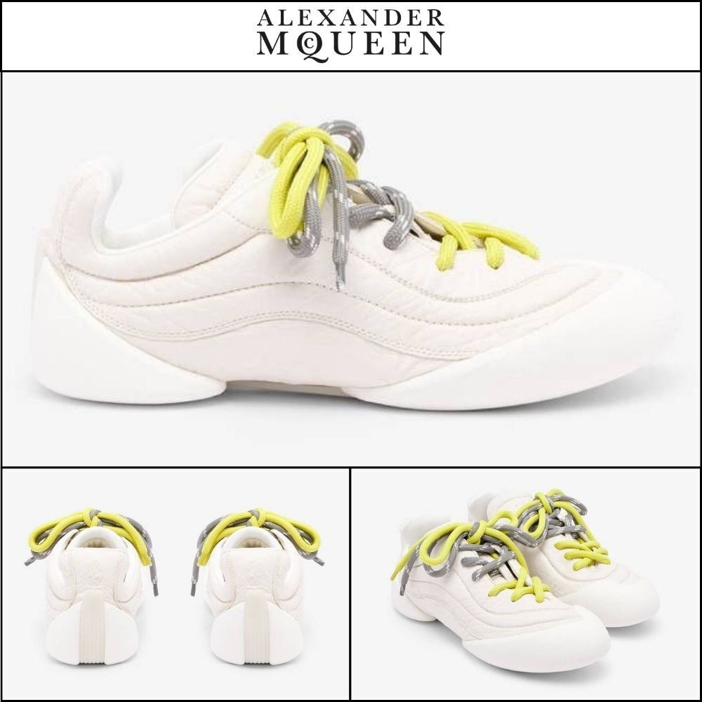 ★Mcqueenアウトレット セール ★Flexion Sneaker 807874 WHABE