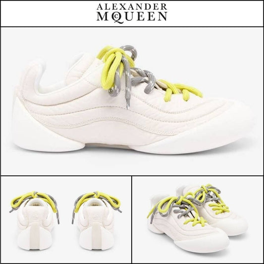 ★Mcqueenアウトレット セール ★Flexion Sneaker 807874 WHABE