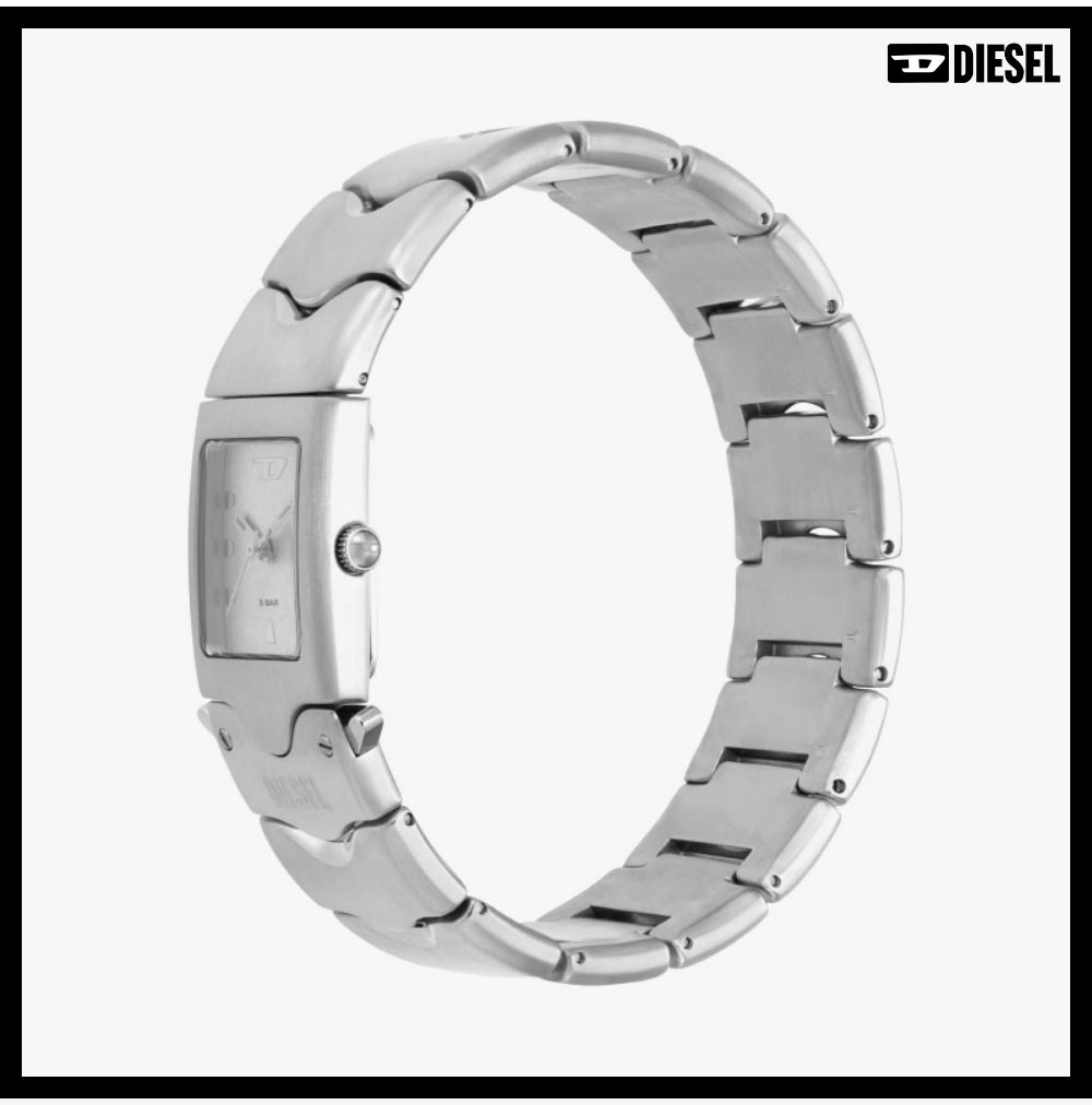【DIESEL】Closer Square Women’s Metal Watch