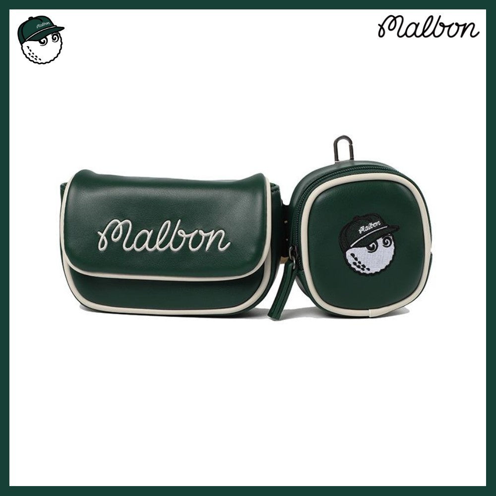 【MALBON GOLF】 TWO POCKET BELT BAG 2COLORS
