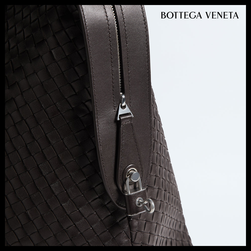 ◆BOTTEGA VENETA◆LARGE VAPORETTO BOSTON BAG ESPRESSO