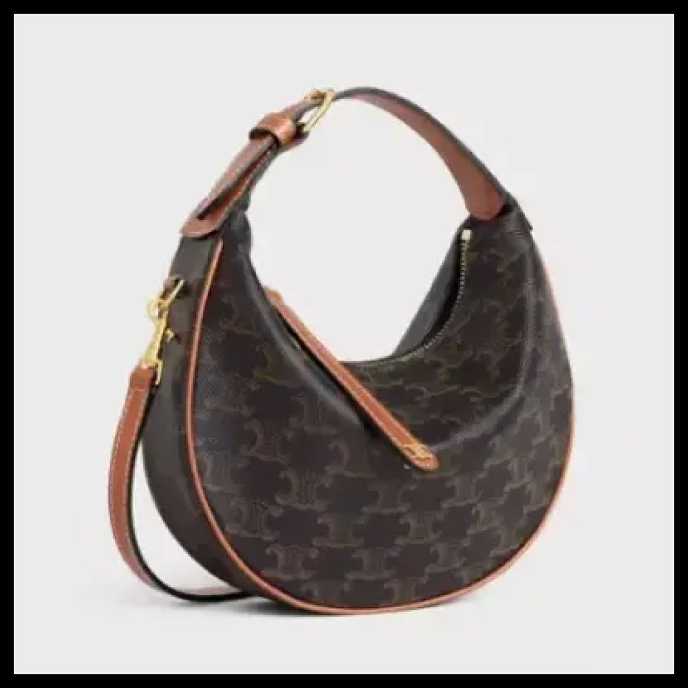 【Celine】Teen Lulu Triomphe Calfskin Luxury Elegant