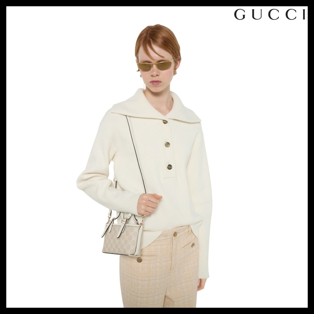 【GUCCI】GG Emblem Mini Bag