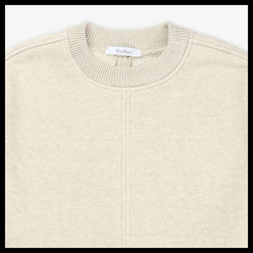 【Max Mara】CRAL Sweatshirt White