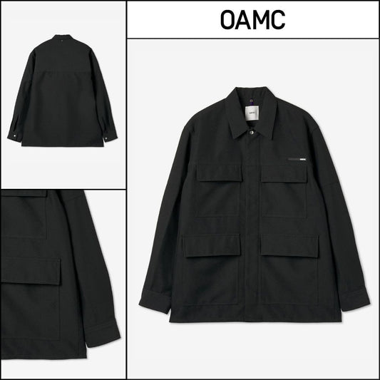 ◆OAMC◆ エクスプローラー シャツジャケット ブラック 人気