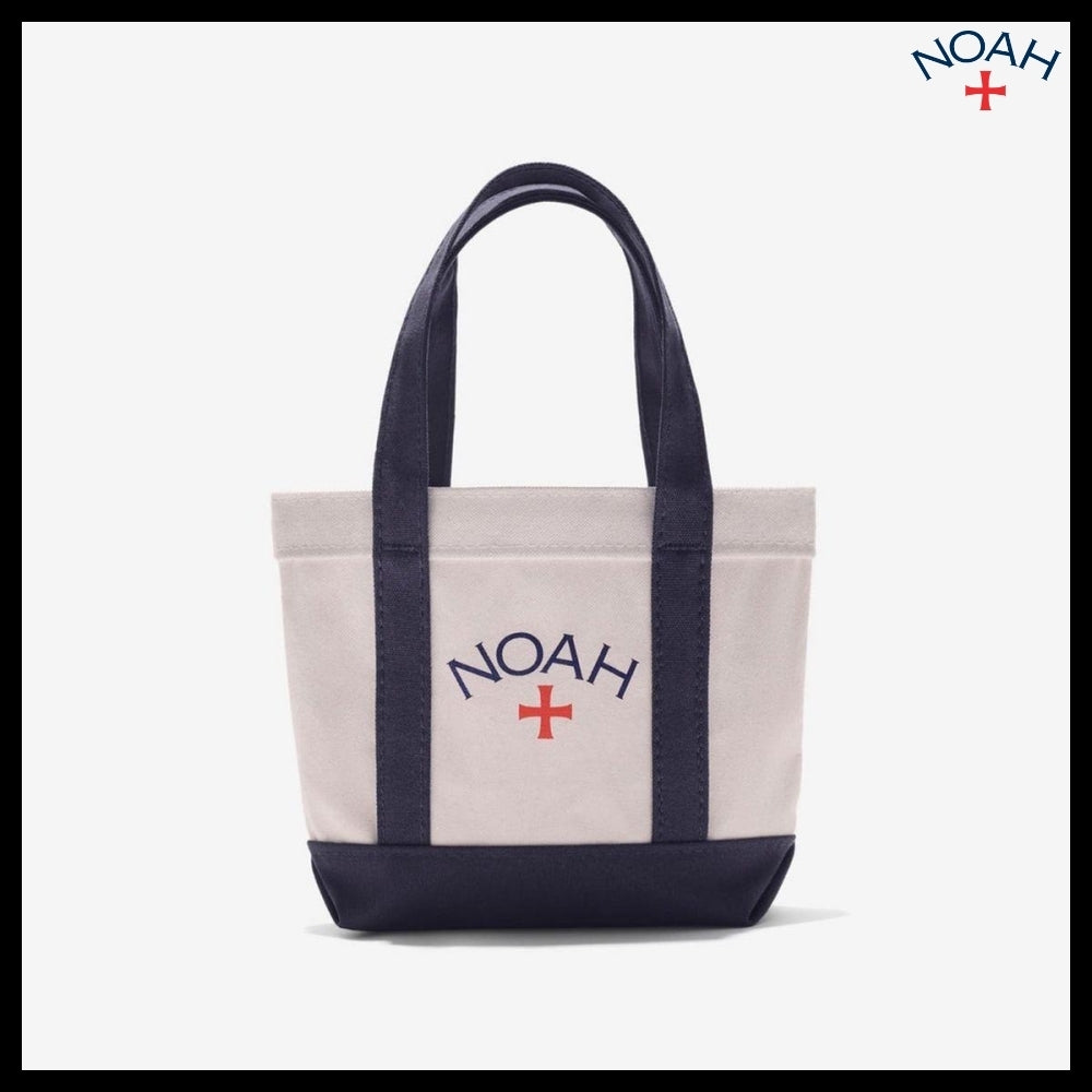 【NOAH】Mini core logo tote natural