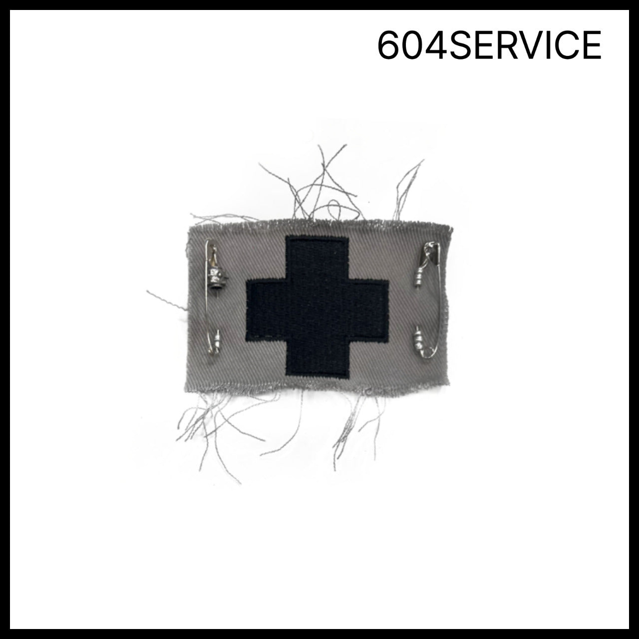 【604service】FUR JACKET WITH ARMY PATCH IN SAGE