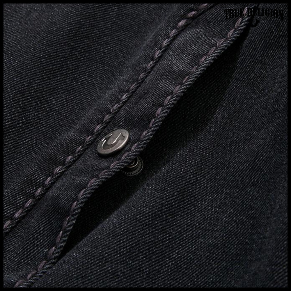【TRUE RELIGION x NOMANUAL】No Religion Denim Rider Jacket