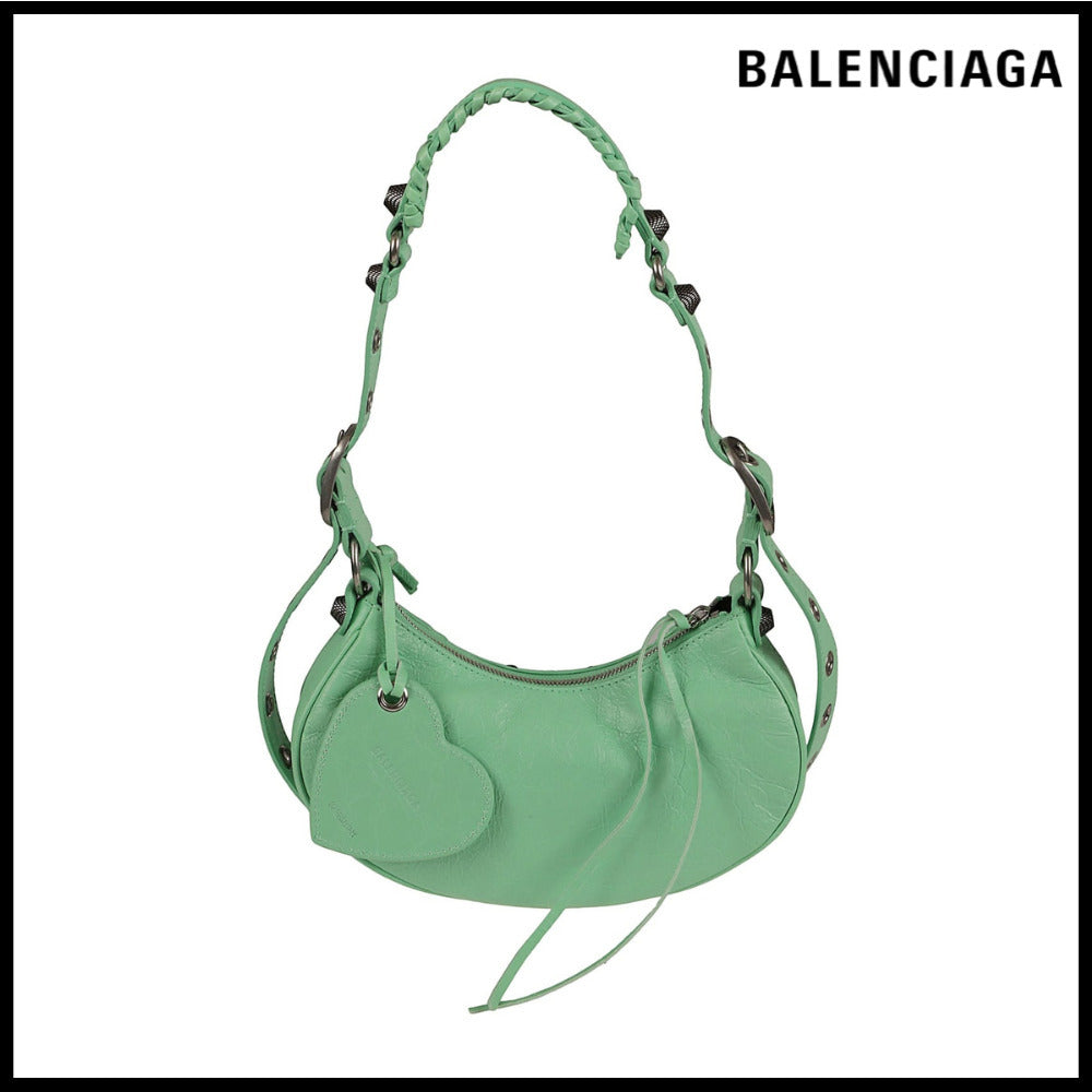 【BALENCIAGA】Le Cagole XS Shoulder Bag Green