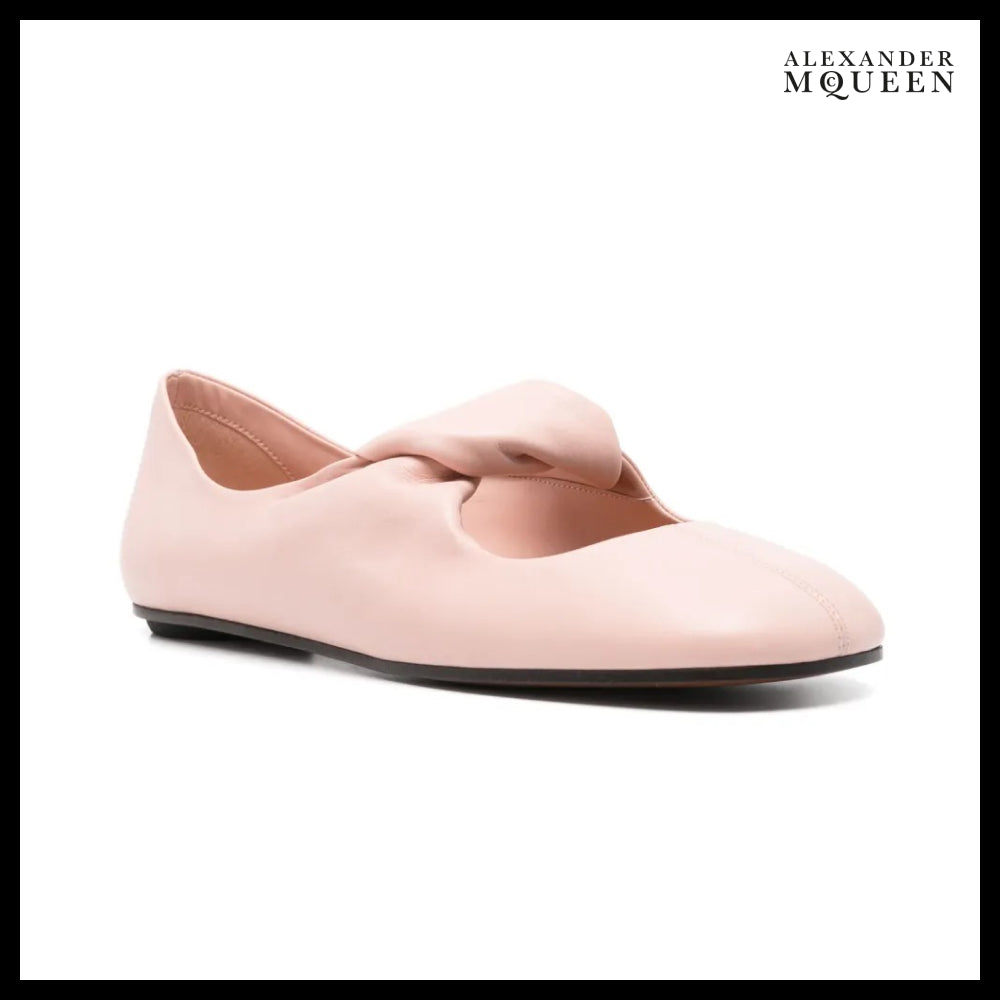 【Alexander Mcqueen】Ballet Flats Light Pink