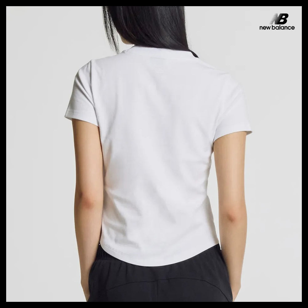 【New Balance】Women's Essential Fitted Short Sleeve T Shirt