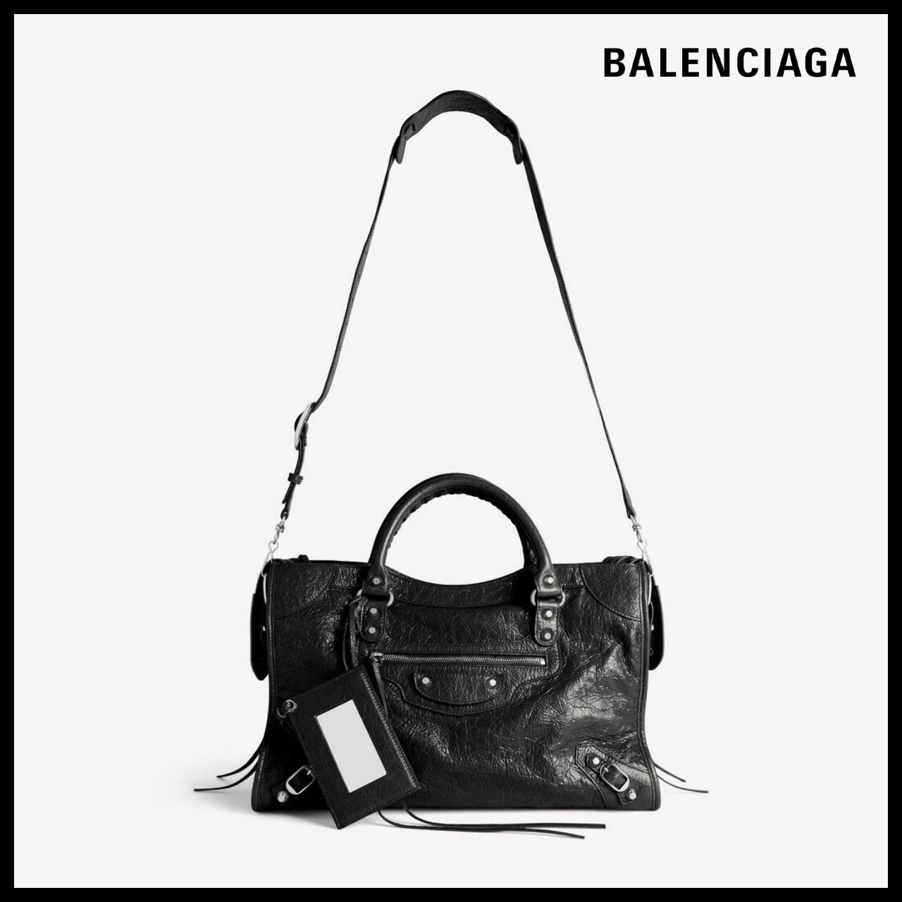 【BALENCIAGA】Le City Bag Medium Black